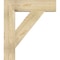 Ekena Millwork Traditional Block Rough Sawn Bracket, Douglas Fir, 6"W x 28"D x 32"H BKT06X28X32TRA05RDF - alternate 4